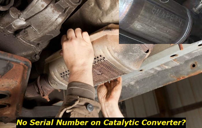no serial number on catalytic converter